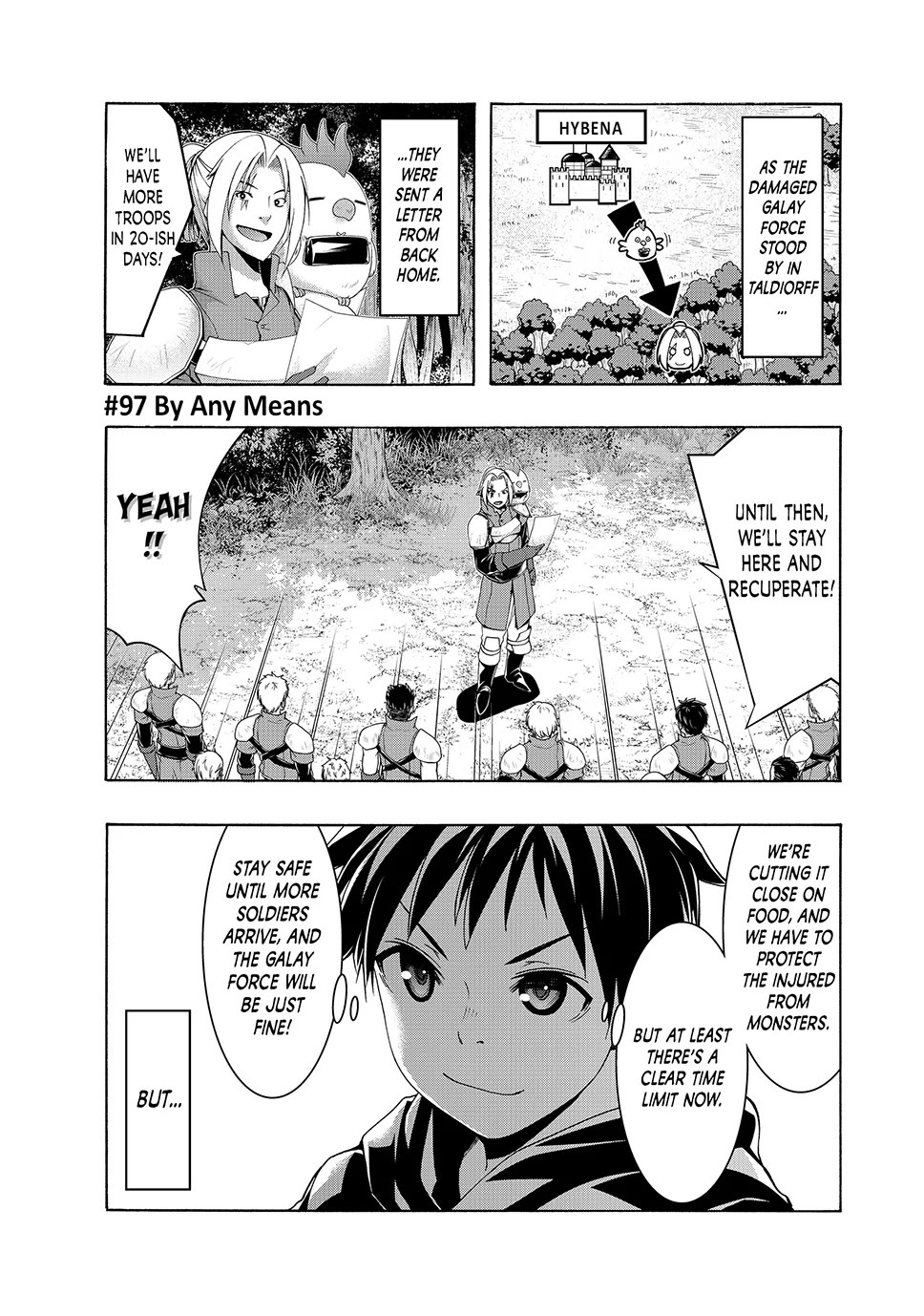 100-man no Inochi no Ue ni Ore wa Tatte Iru chapter 97 page 1