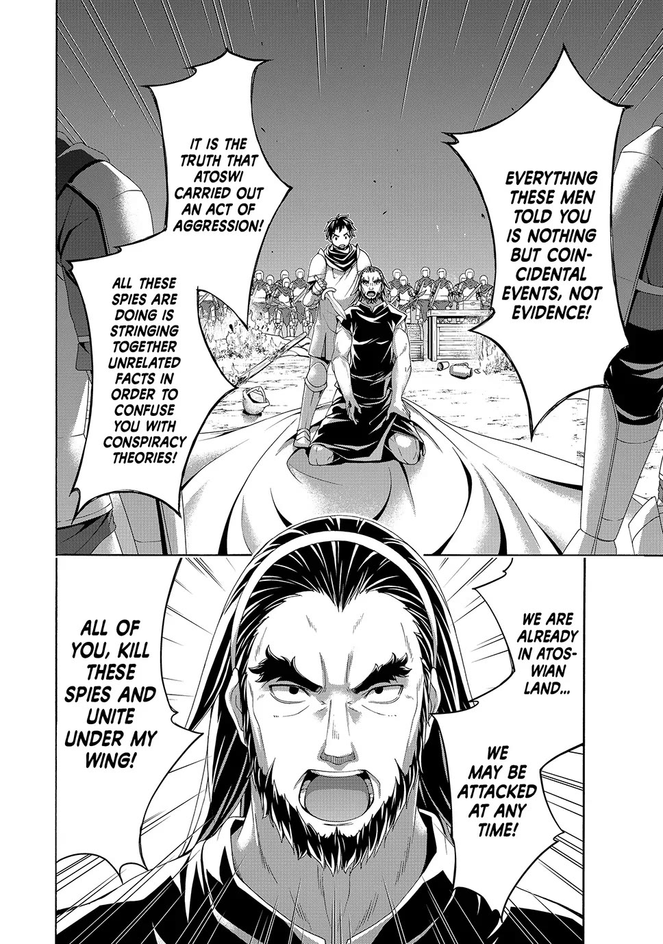 100-man no Inochi no Ue ni Ore wa Tatte Iru chapter 99 page 28