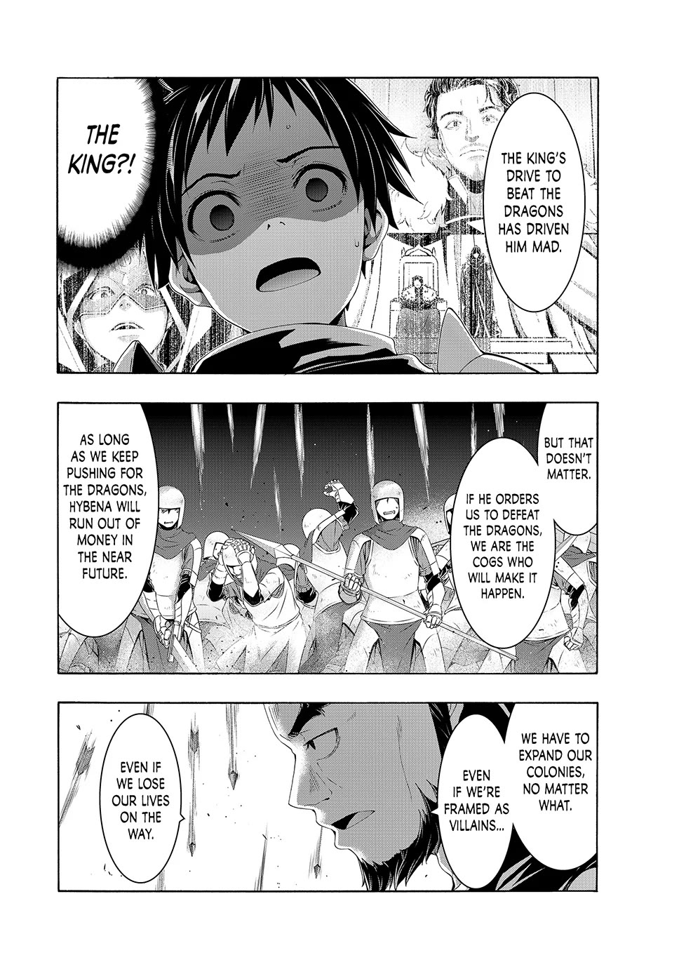 100-man no Inochi no Ue ni Ore wa Tatte Iru chapter 99 page 34