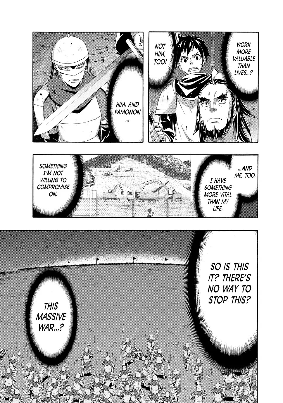 100-man no Inochi no Ue ni Ore wa Tatte Iru chapter 99 page 35