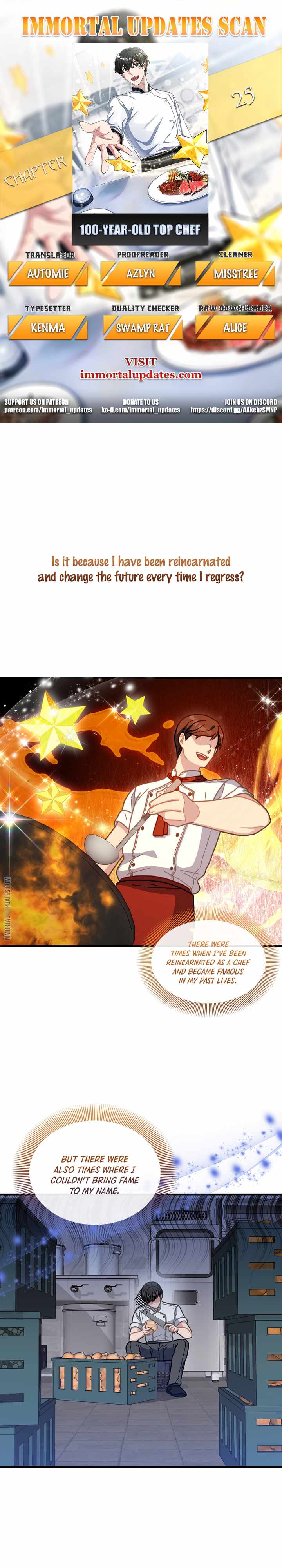 100-Year-Old Top Chef chapter 25 page 1