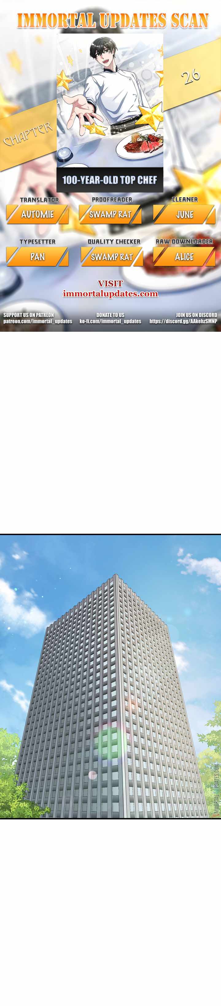 100-Year-Old Top Chef chapter 26 page 1