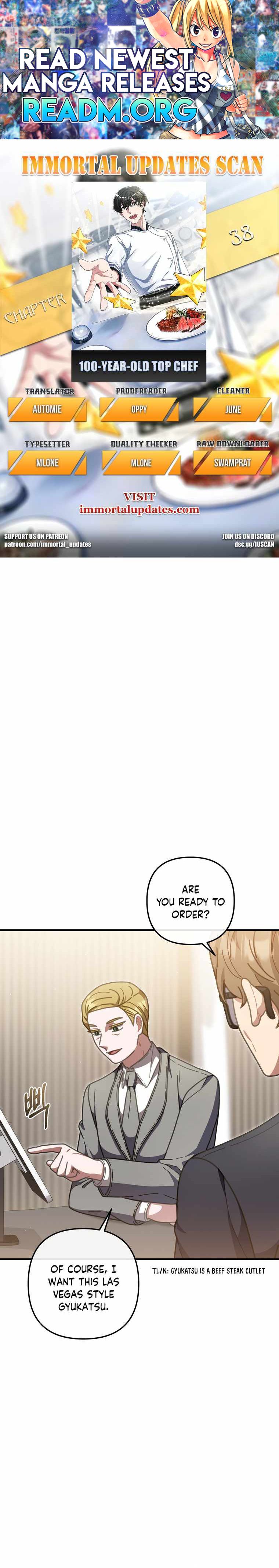 100-Year-Old Top Chef chapter 38 page 1