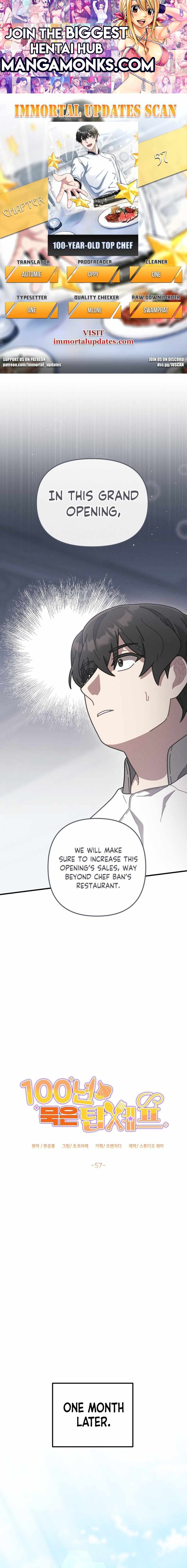 100-Year-Old Top Chef chapter 57 page 1