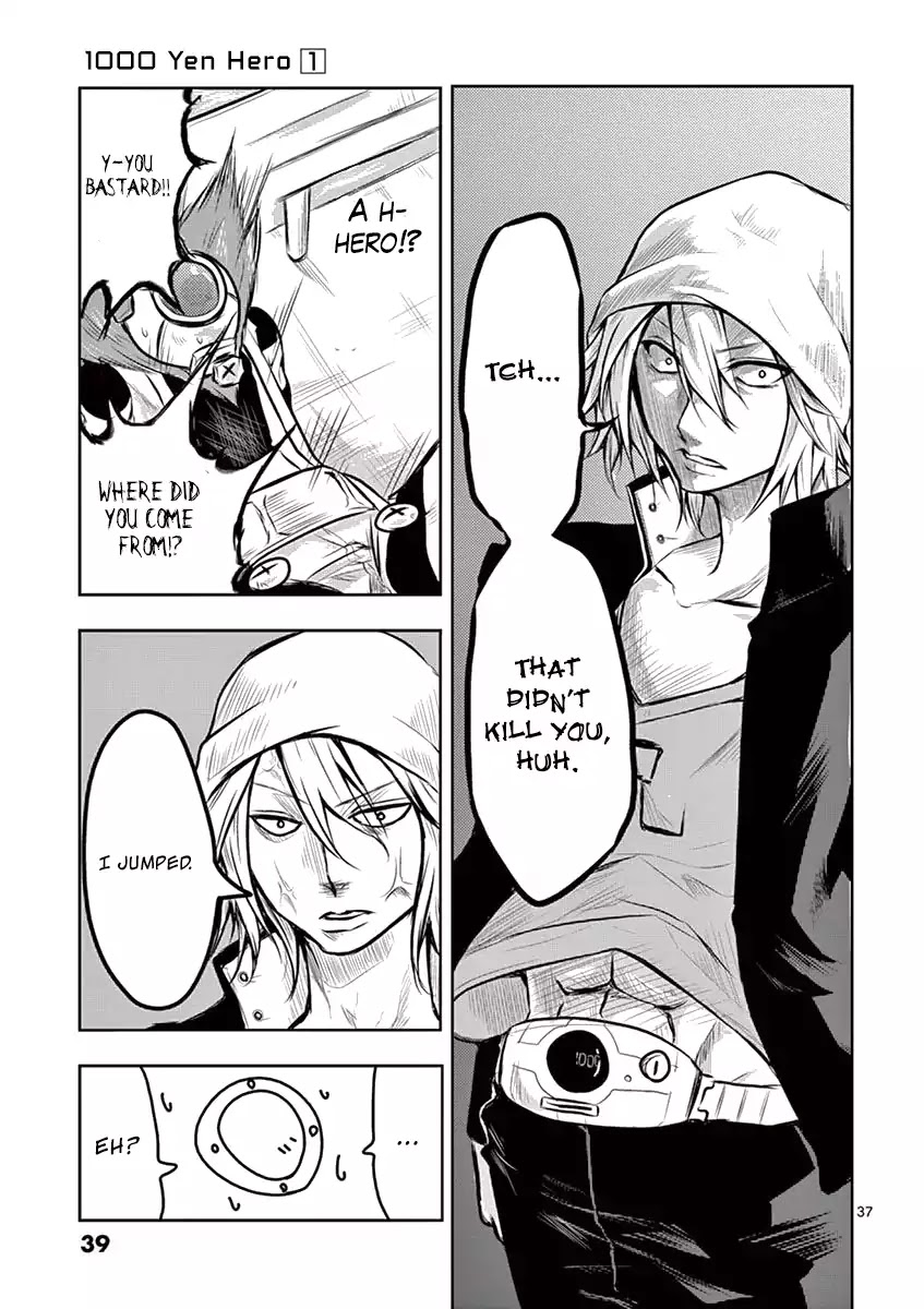 1000 Yen Hero chapter 1 page 40
