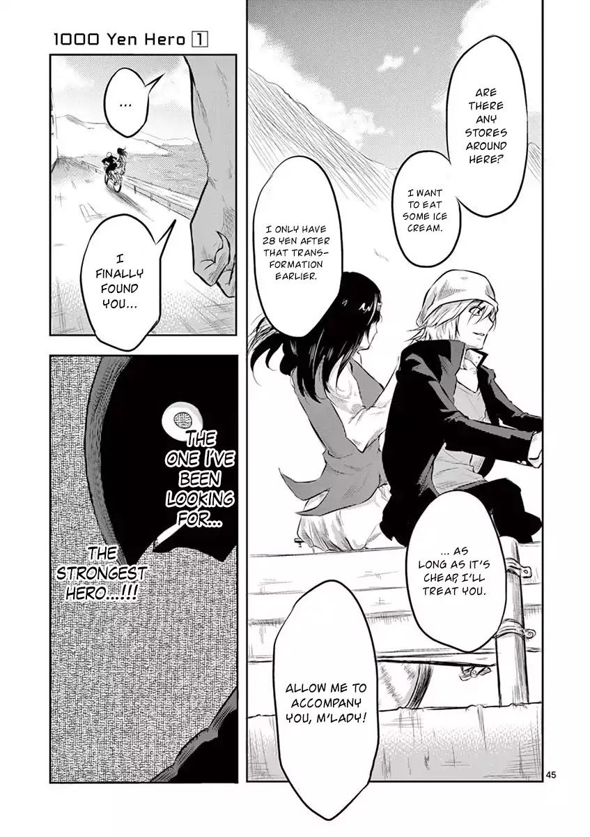1000 Yen Hero chapter 1 page 47