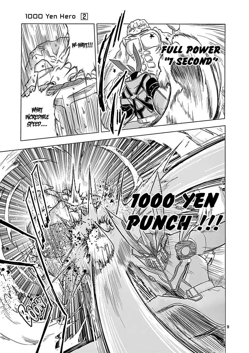 1000 Yen Hero chapter 10 page 9