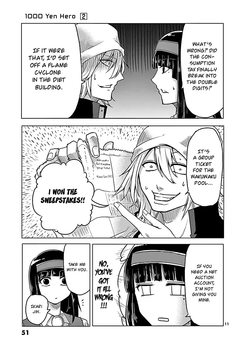 1000 Yen Hero chapter 11 page 11
