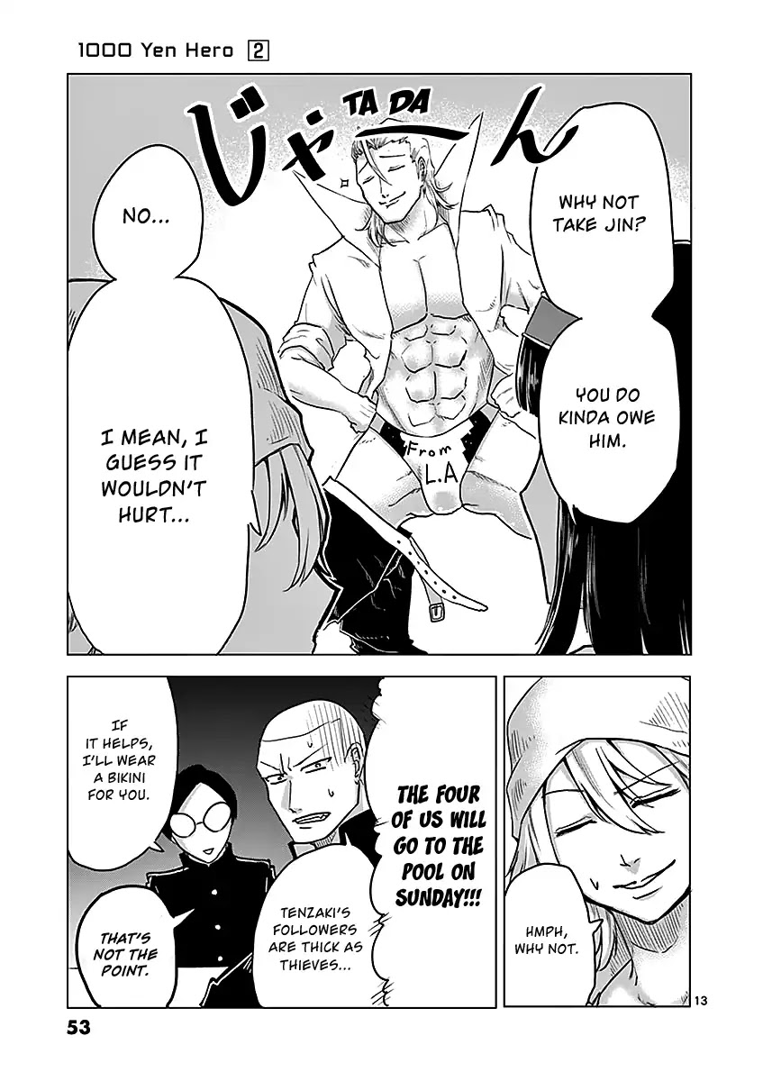 1000 Yen Hero chapter 11 page 13