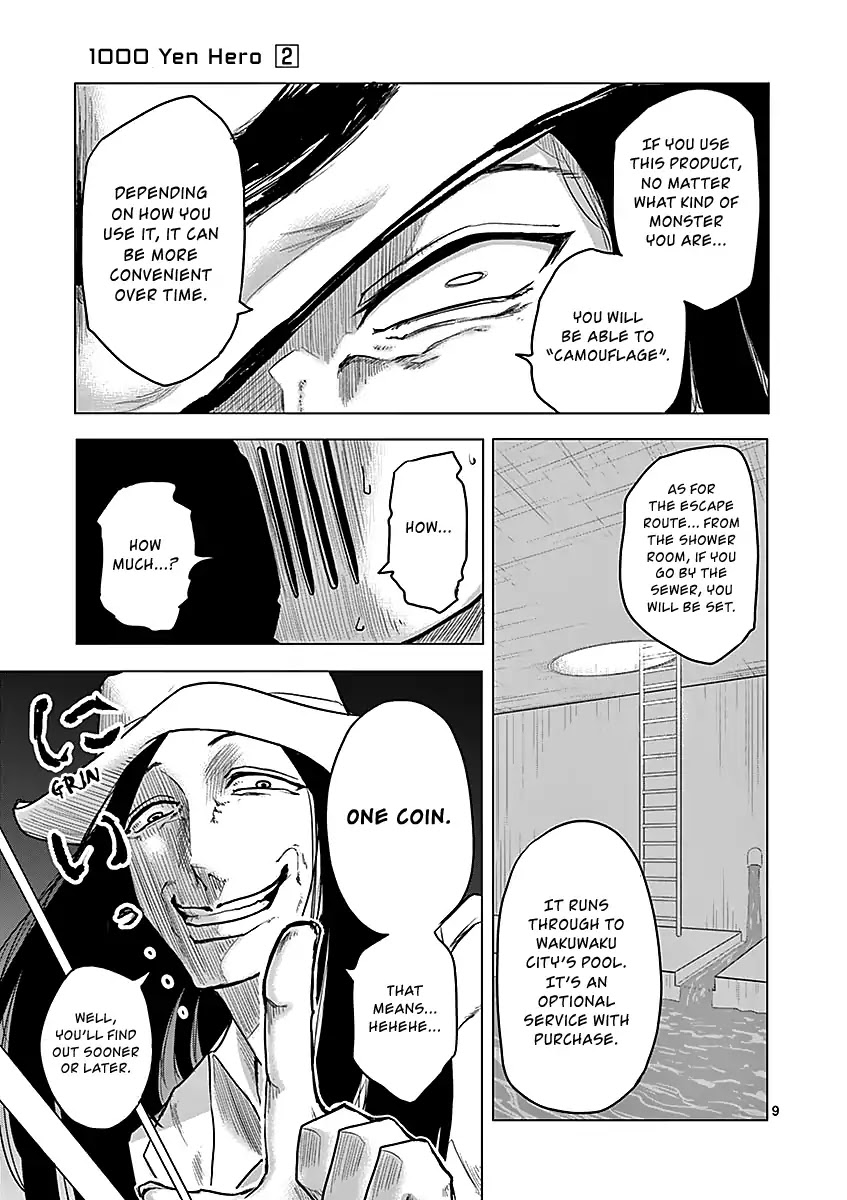 1000 Yen Hero chapter 11 page 9