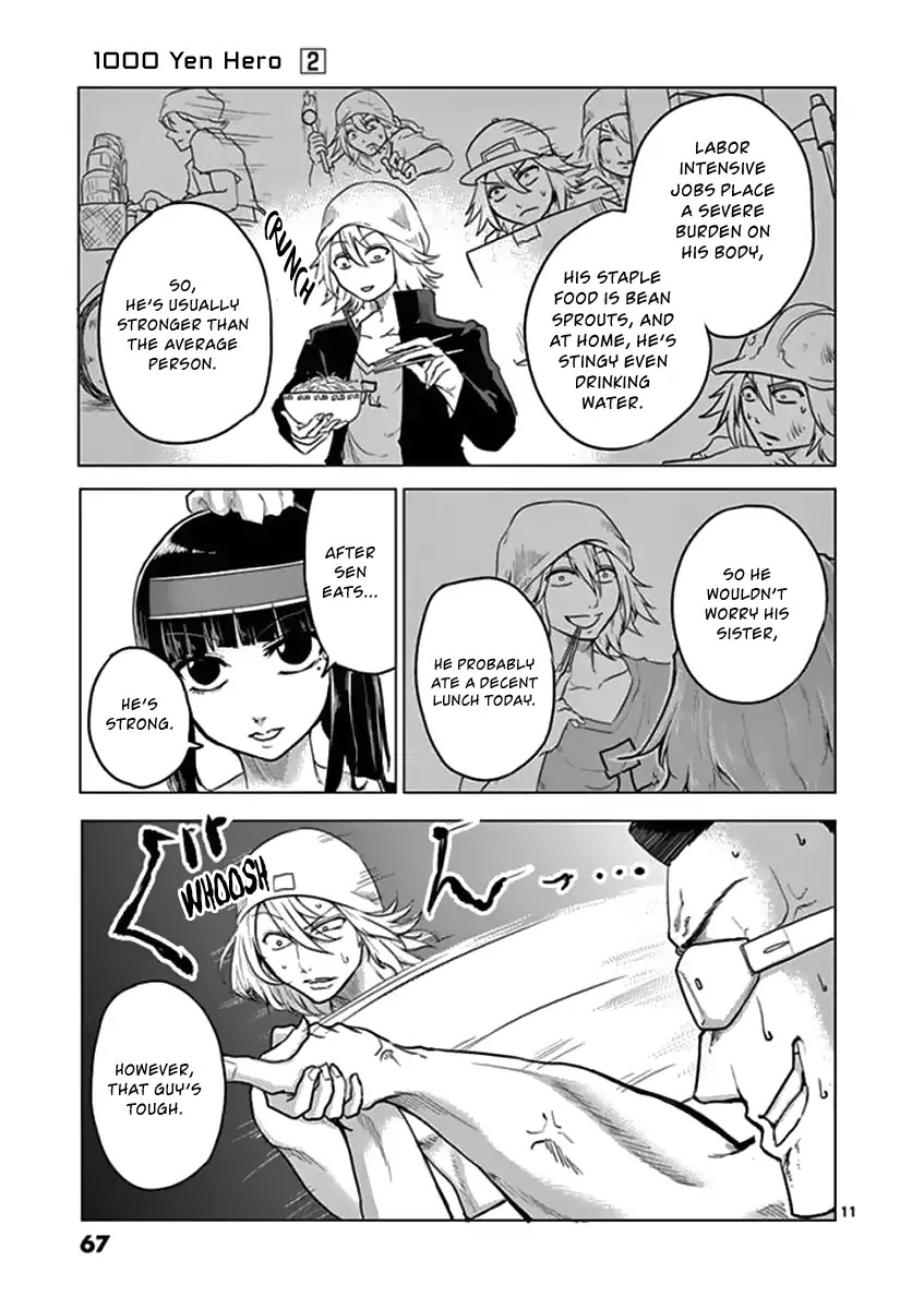 1000 Yen Hero chapter 12 page 11