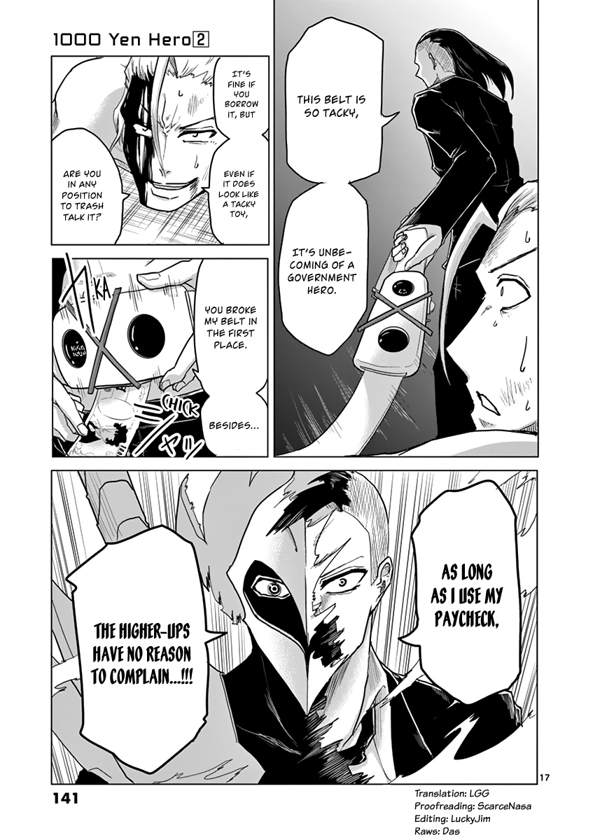 1000 Yen Hero chapter 16 page 17