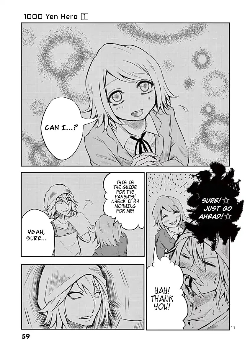 1000 Yen Hero chapter 2 page 11