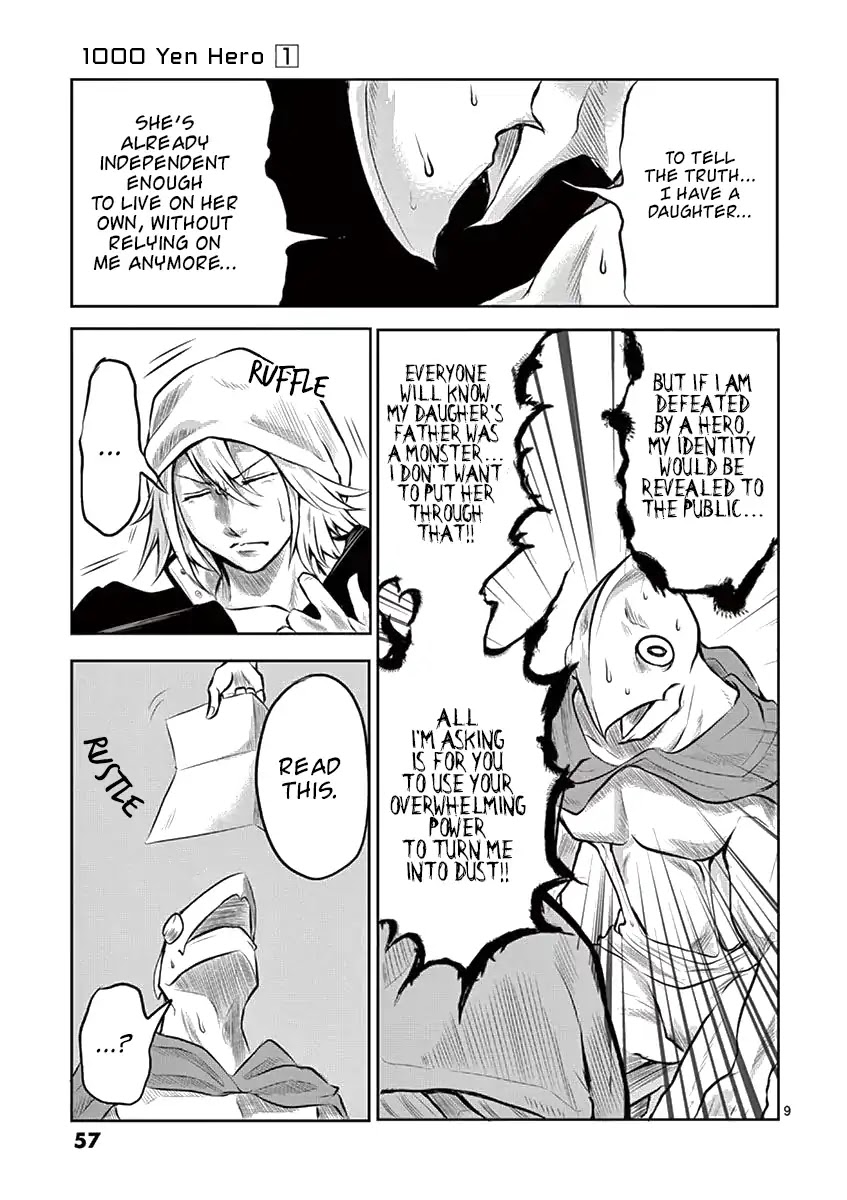 1000 Yen Hero chapter 2 page 9