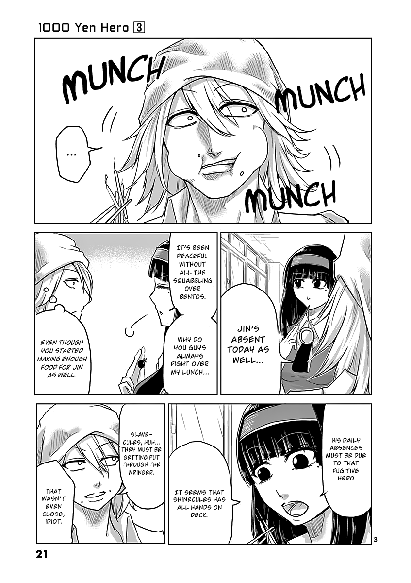 1000 Yen Hero chapter 21 page 3