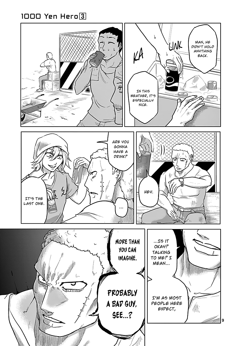 1000 Yen Hero chapter 21 page 9