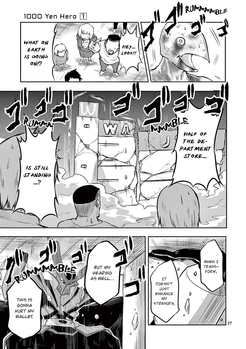 1000 Yen Hero chapter 3 page 27