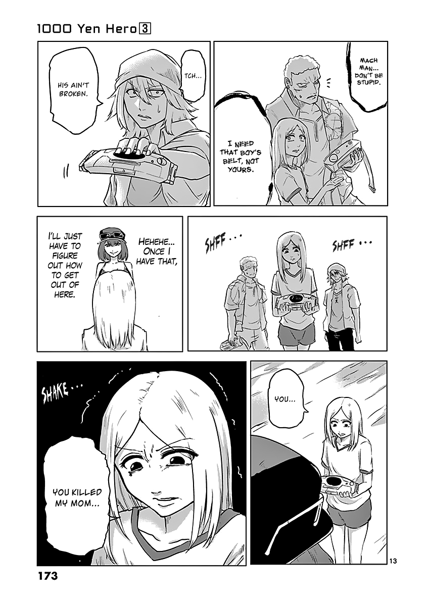 1000 Yen Hero chapter 30 page 13