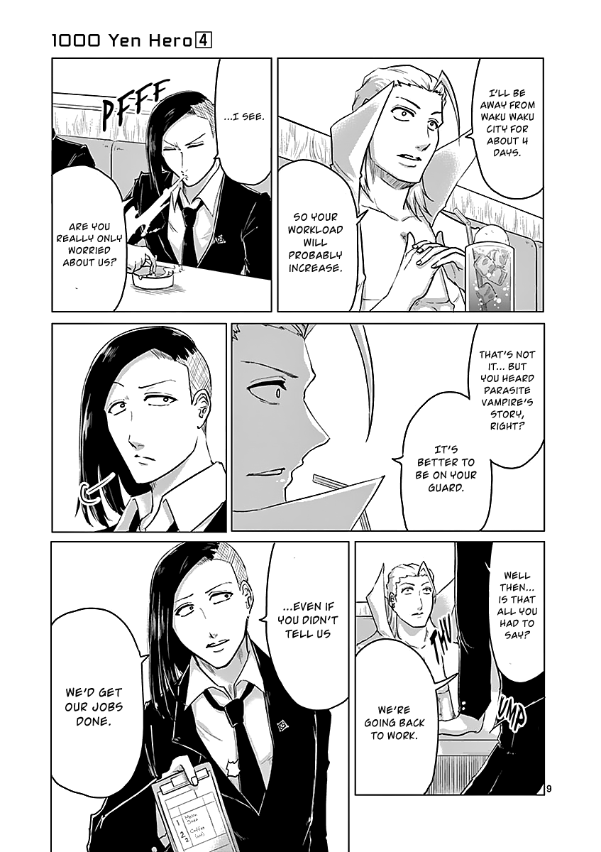 1000 Yen Hero chapter 35 page 9