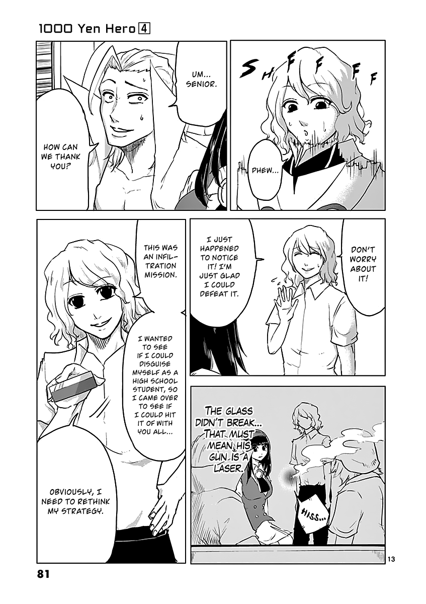 1000 Yen Hero chapter 36 page 13