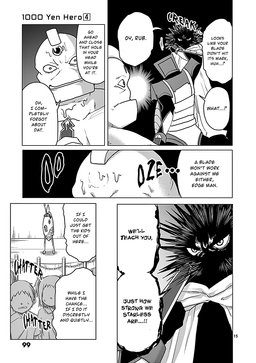 1000 Yen Hero chapter 37 page 15
