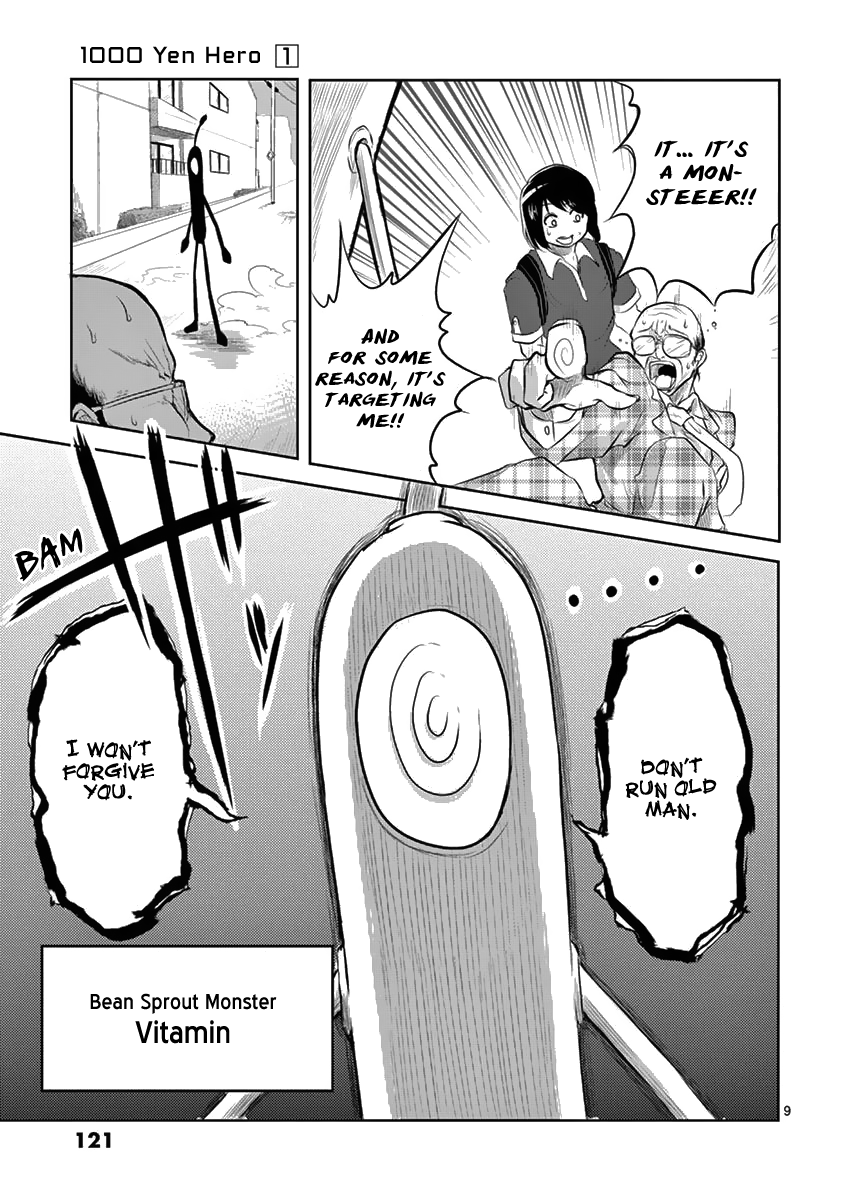 1000 Yen Hero chapter 4 page 9