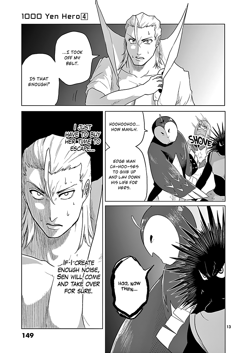 1000 Yen Hero chapter 40 page 13