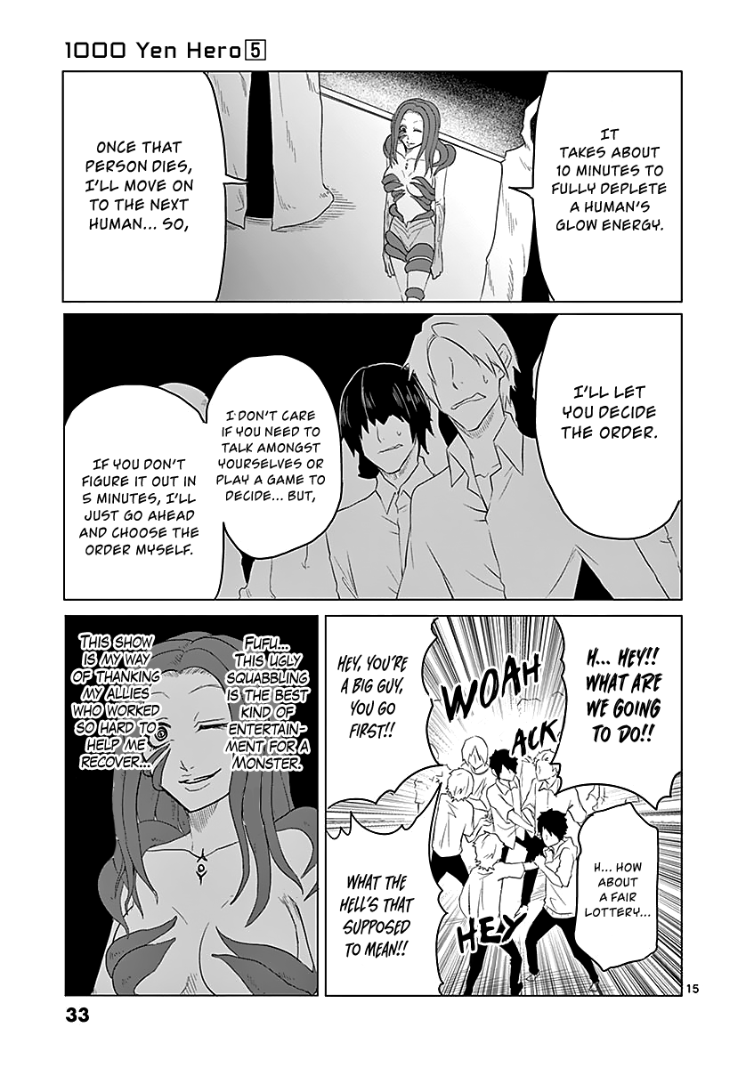 1000 Yen Hero chapter 44 page 15