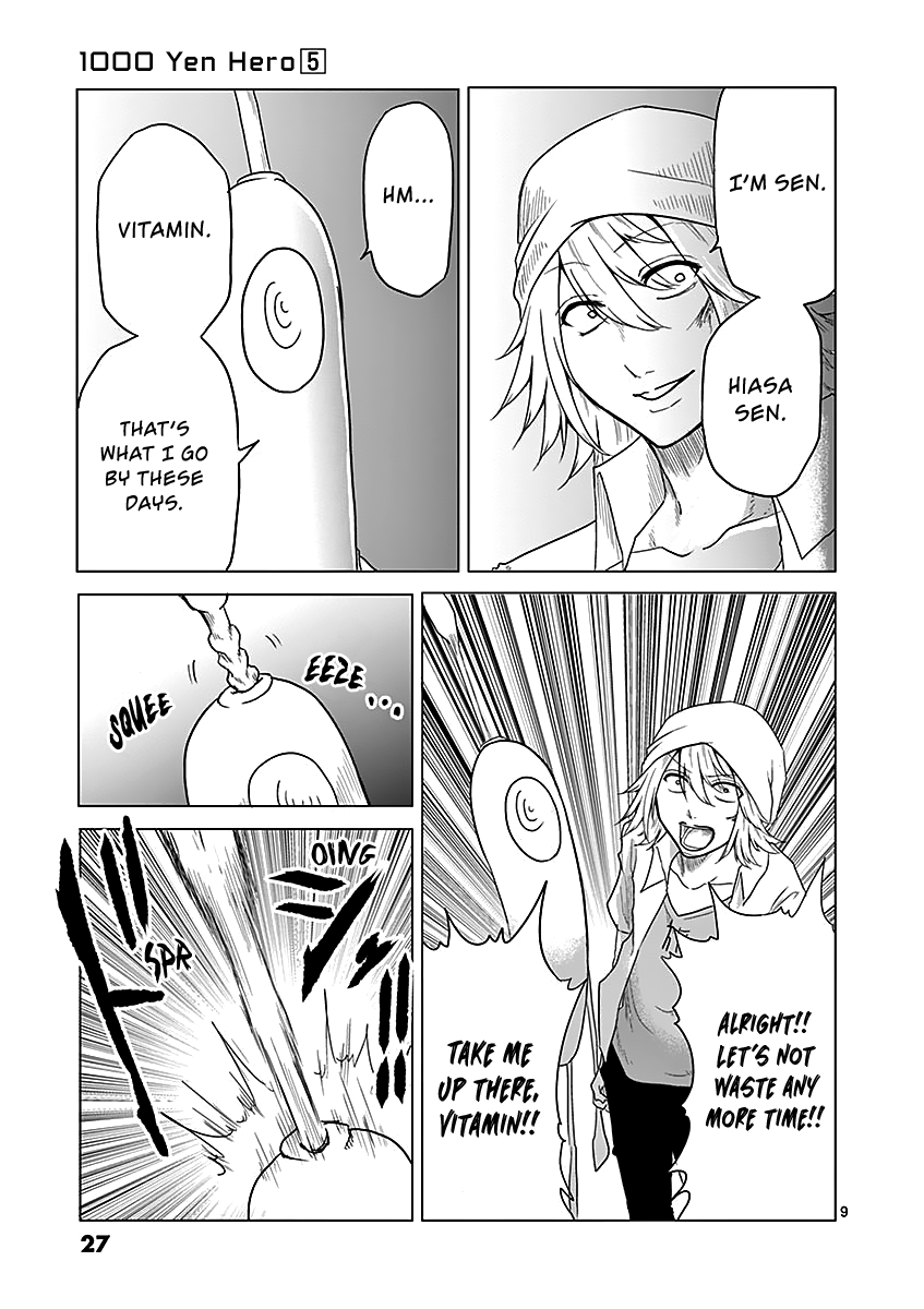 1000 Yen Hero chapter 44 page 9