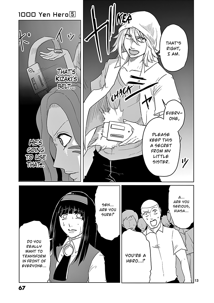 1000 Yen Hero chapter 46 page 13