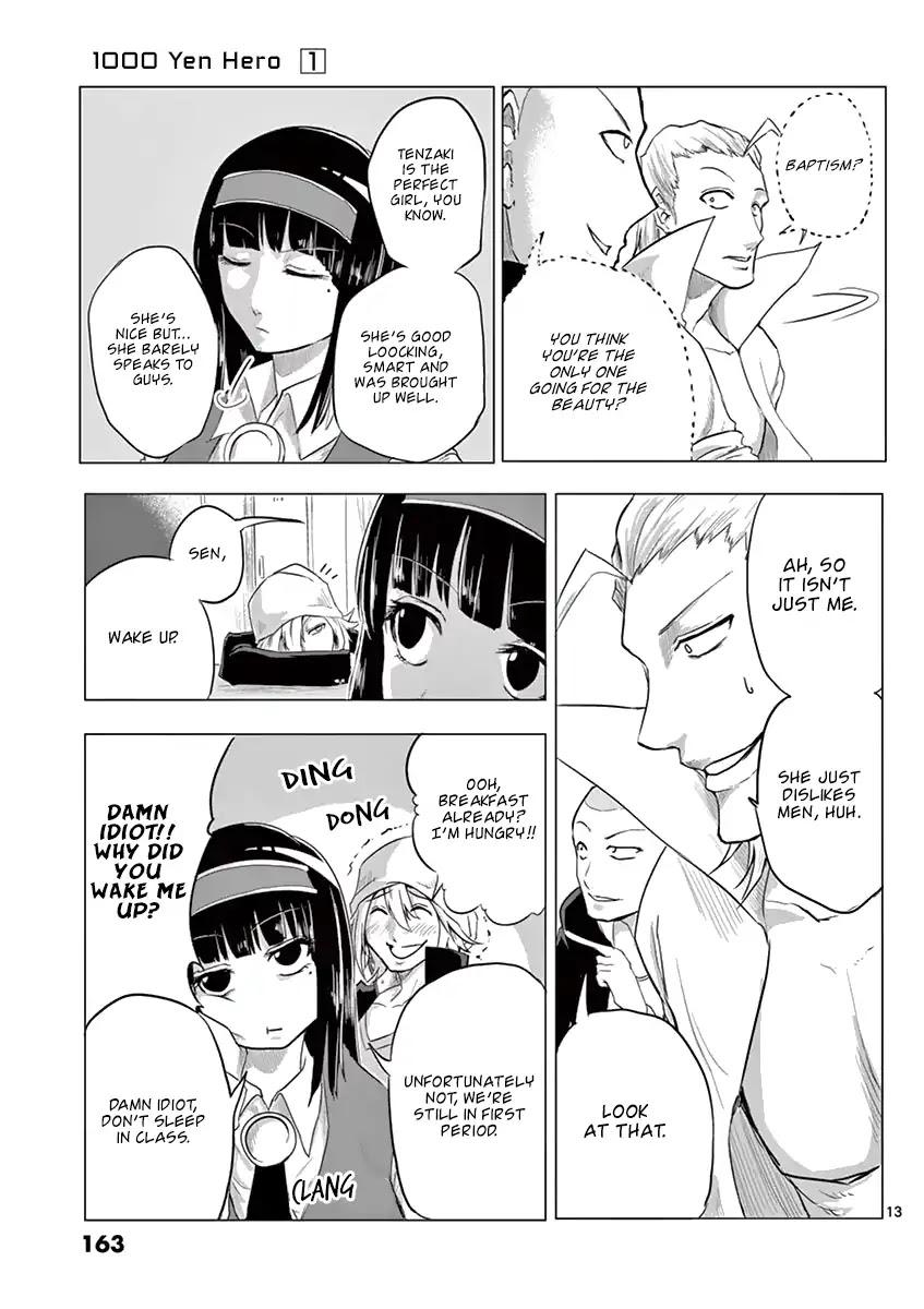1000 Yen Hero chapter 6 page 13