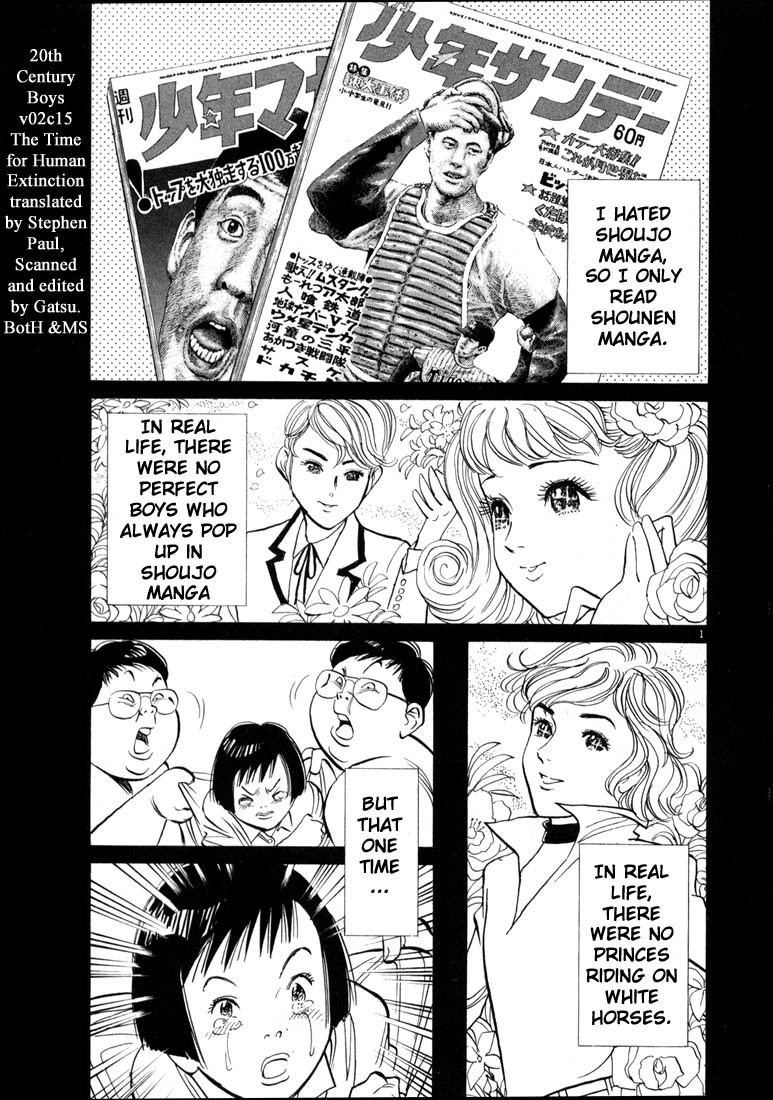 20th Century Boys chapter 15 page 1
