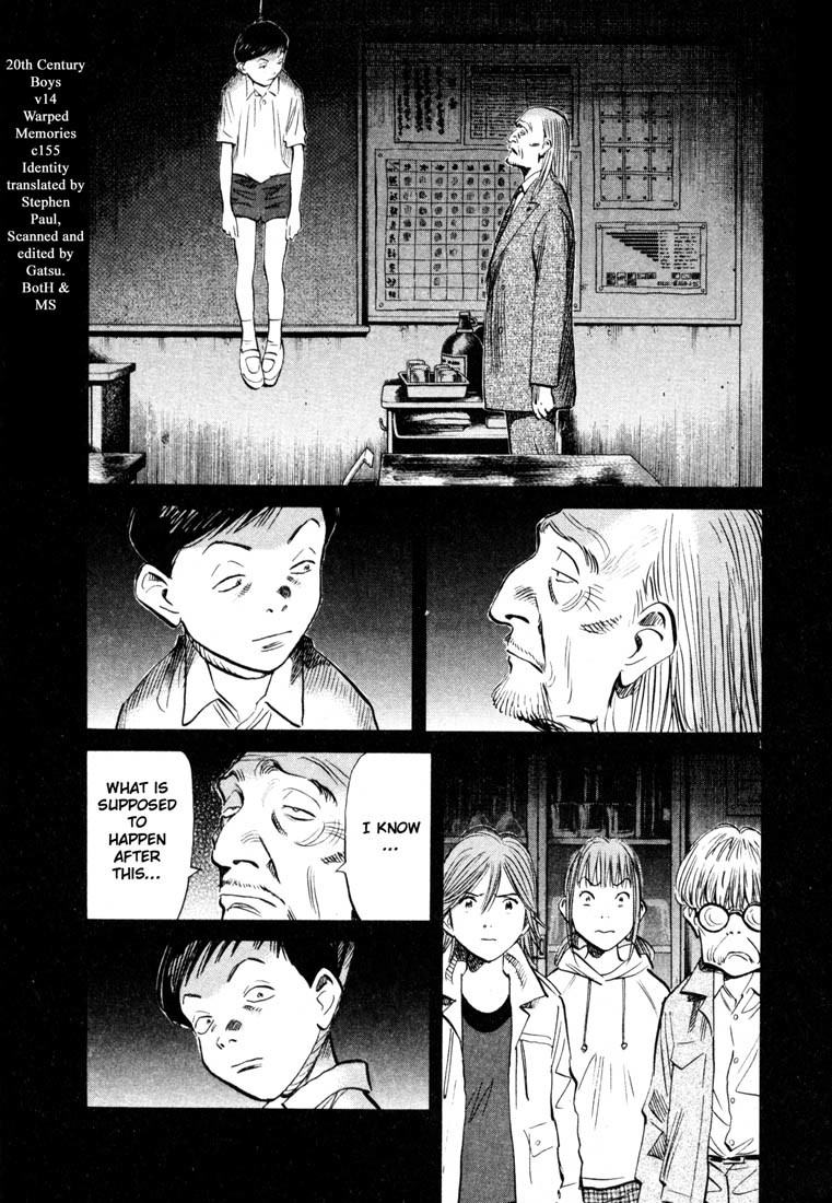 20th Century Boys chapter 155 page 1