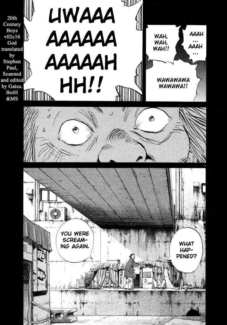 20th Century Boys chapter 16 page 1
