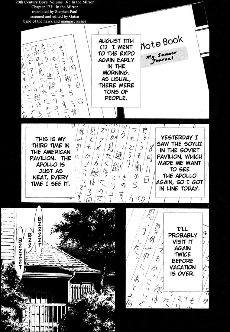 20th Century Boys chapter 173 page 1