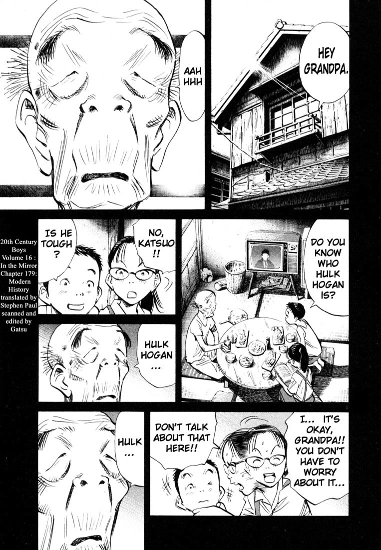 20th Century Boys chapter 179 page 1
