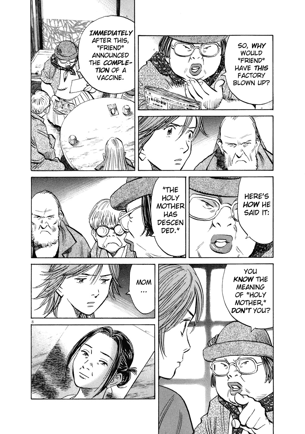 20th Century Boys chapter 216 page 9