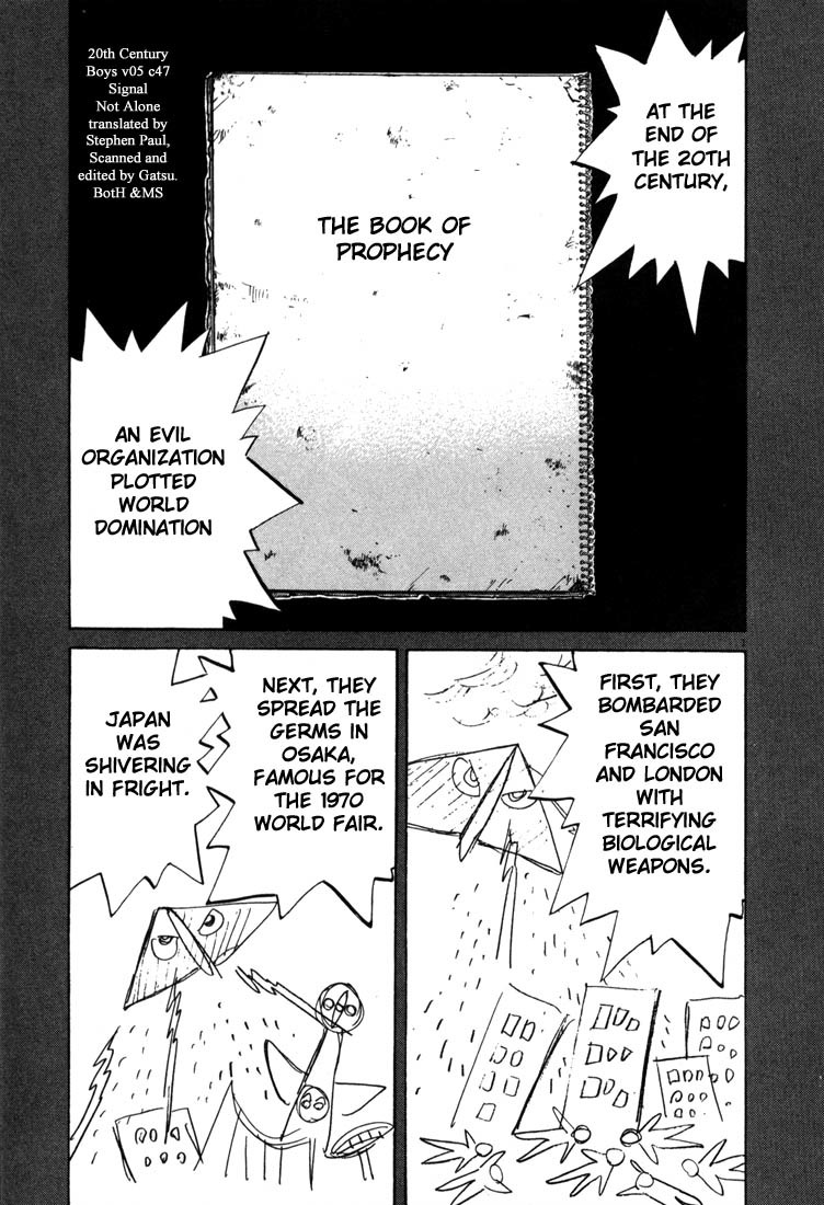 20th Century Boys chapter 47 page 1