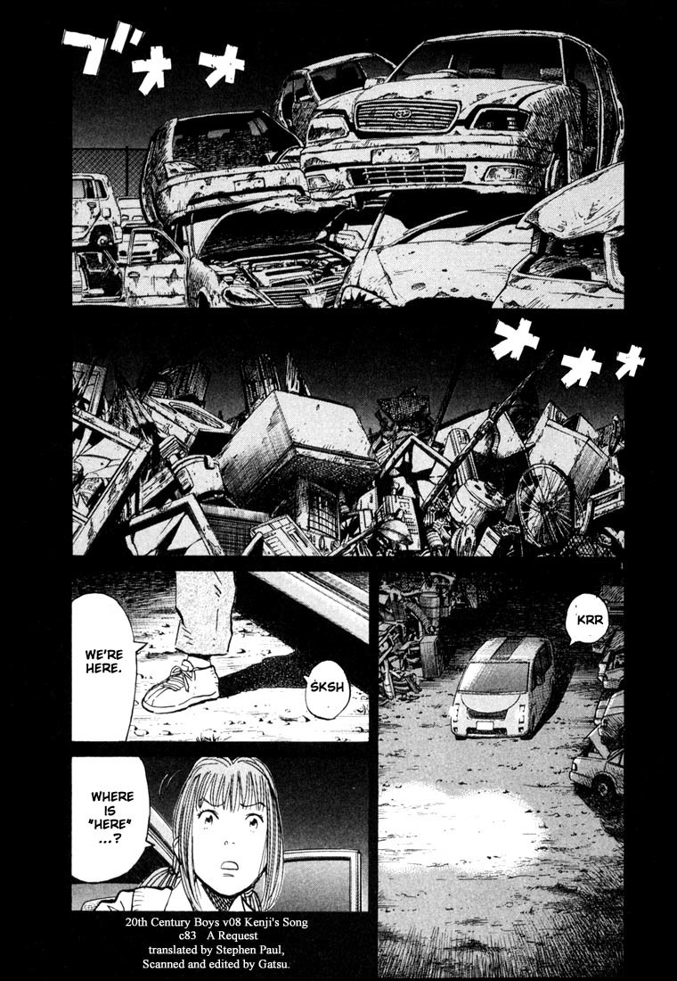 20th Century Boys chapter 83 page 1