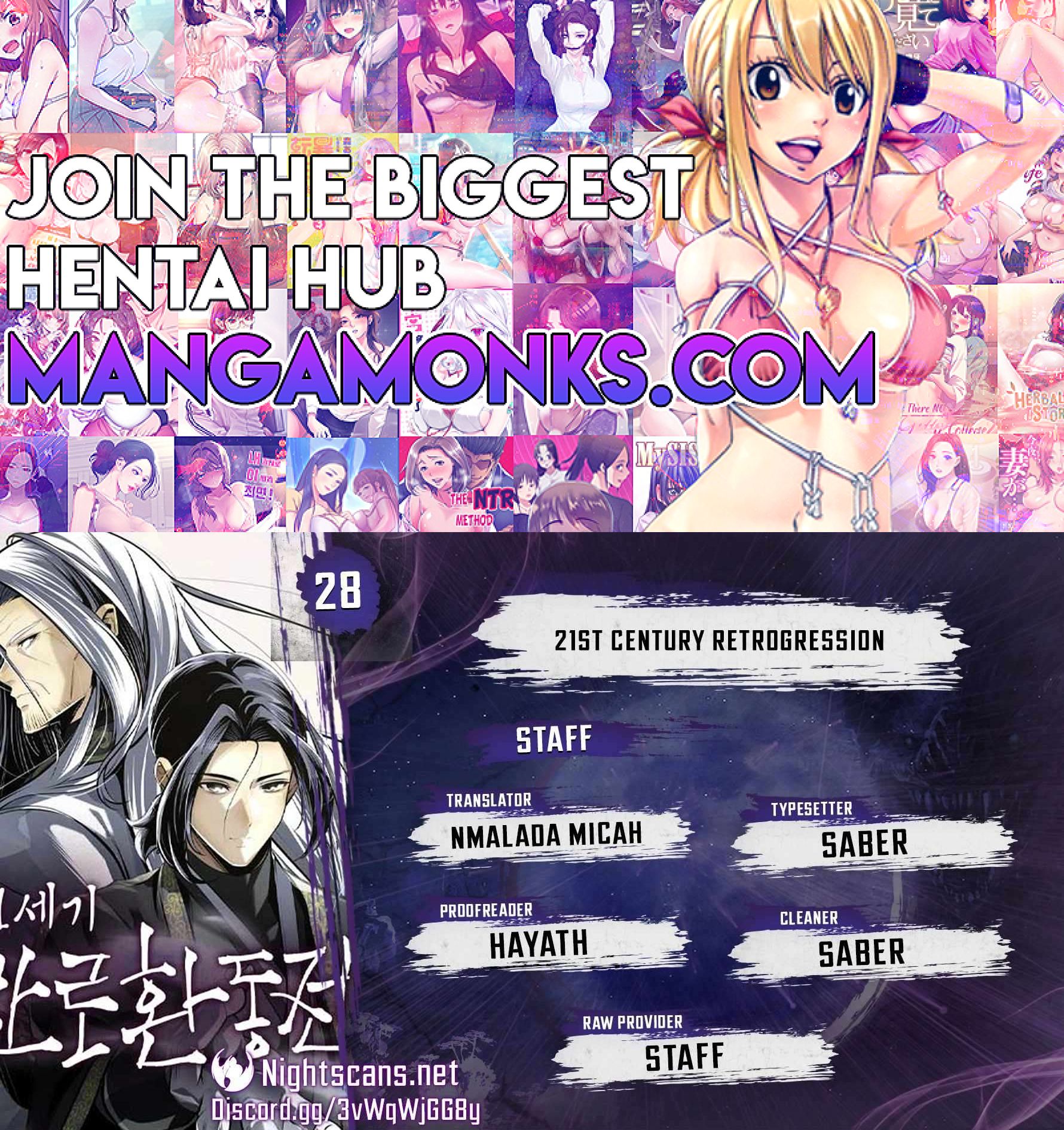 21st Century Retrogression chapter 28 page 1