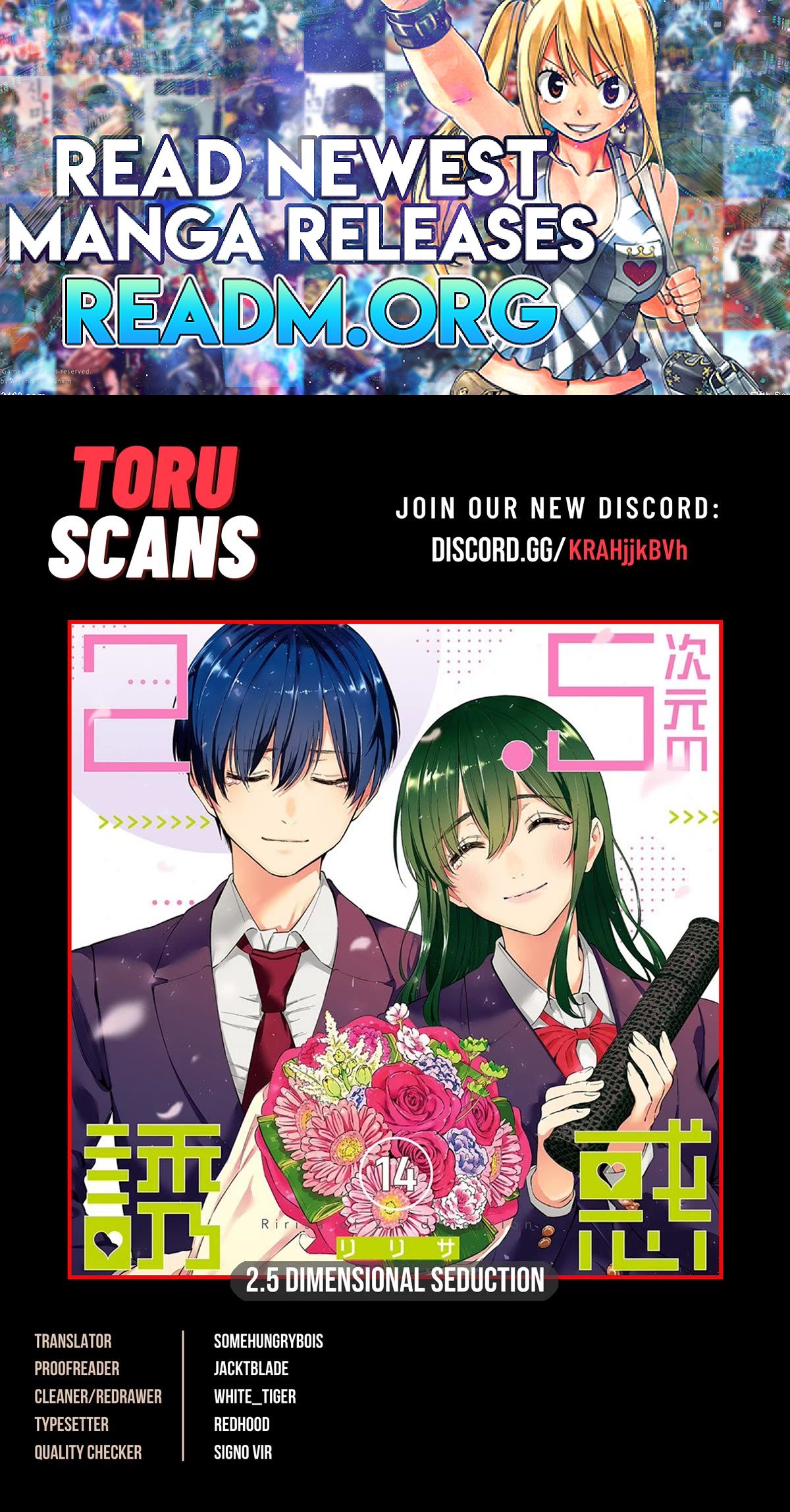 2.5 Dimensional Seduction chapter 105 page 1