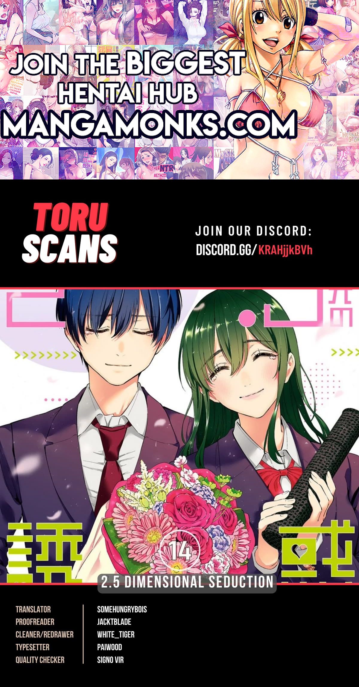 2.5 Dimensional Seduction chapter 106 page 1