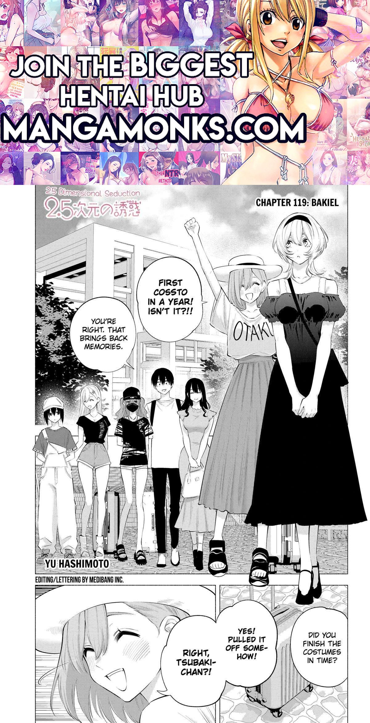 2.5 Dimensional Seduction chapter 119 page 1
