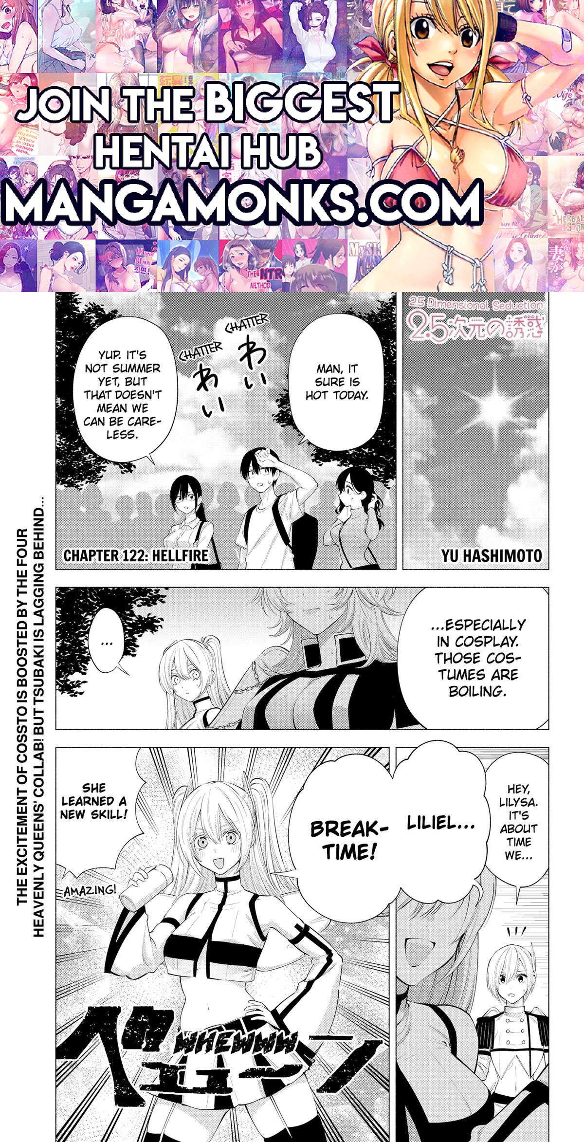 2.5 Dimensional Seduction chapter 122 page 1