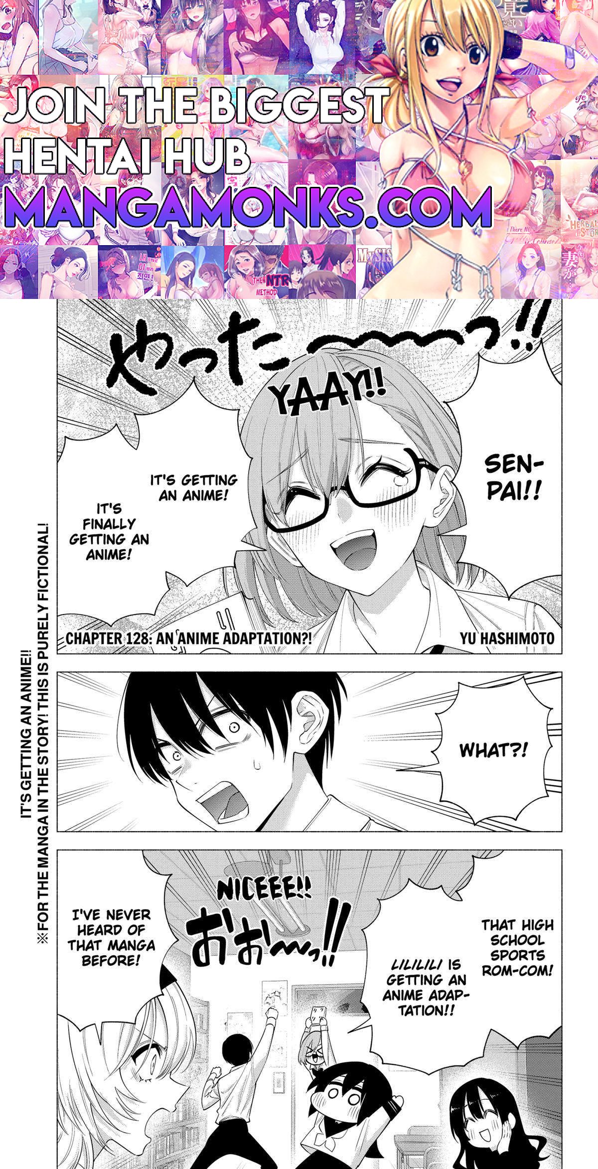 2.5 Dimensional Seduction chapter 128 page 1