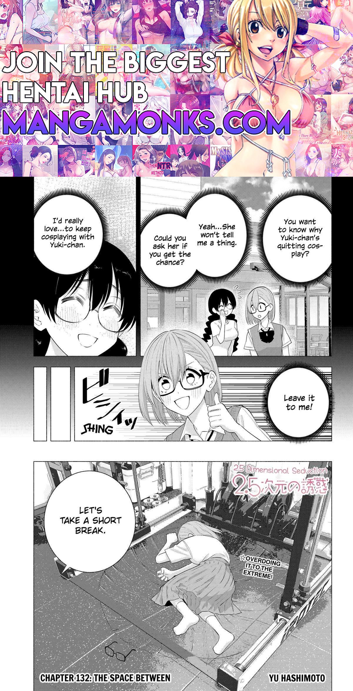 2.5 Dimensional Seduction chapter 132 page 1