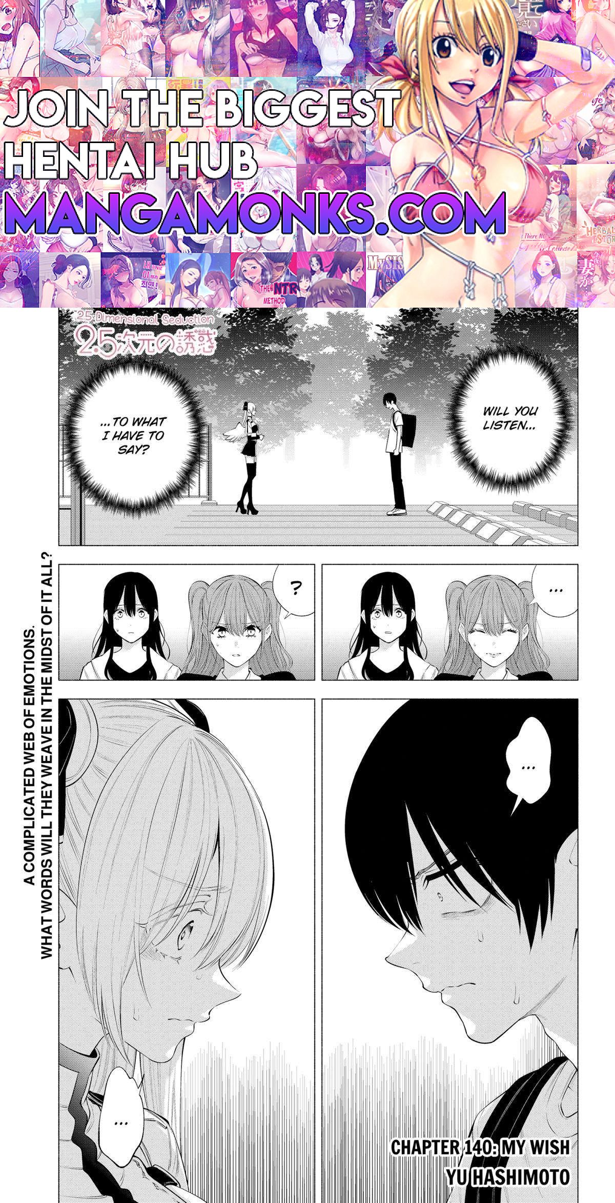 2.5 Dimensional Seduction chapter 140 page 1