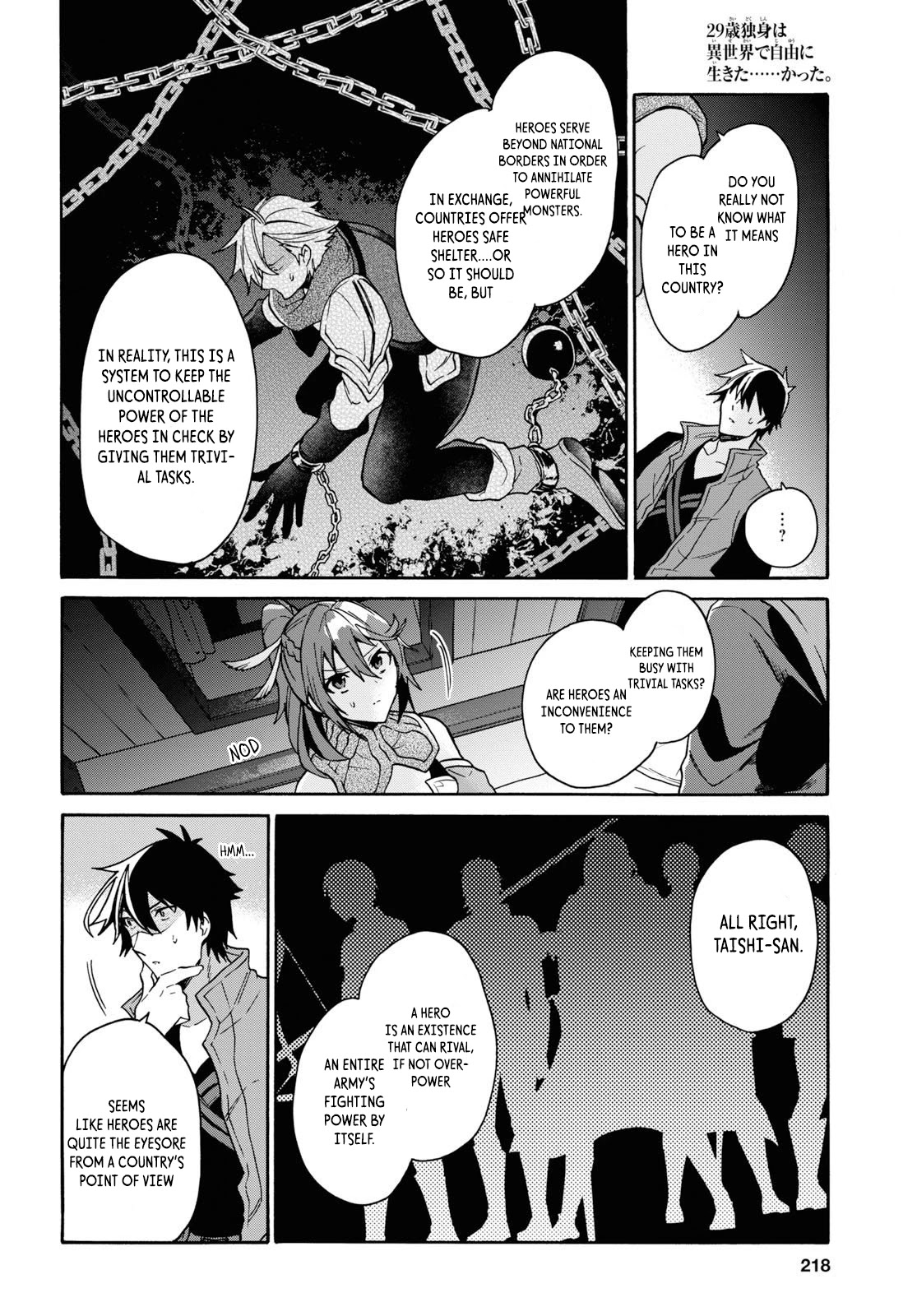29-sai Dokushin wa Isekai de Jiyuu ni Ikita……katta chapter 12 page 8