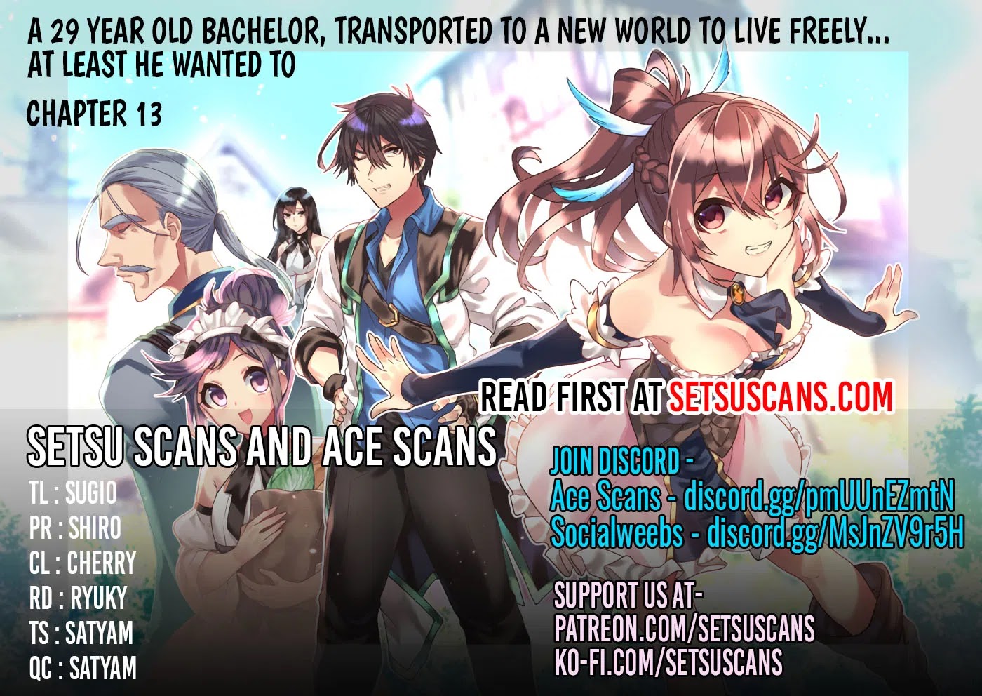 29-sai Dokushin wa Isekai de Jiyuu ni Ikita……katta chapter 13 page 1