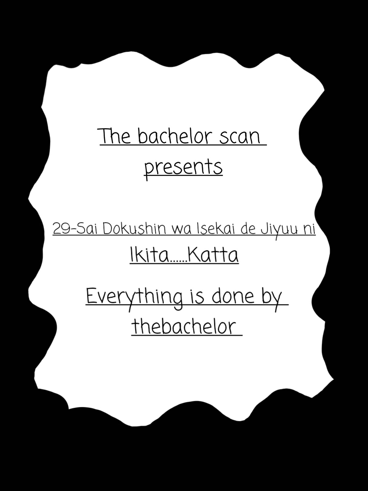 29-sai Dokushin wa Isekai de Jiyuu ni Ikita……katta chapter 31.1 page 1